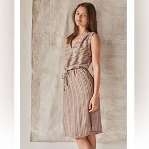 PrAna | Vintage Vacation Vibes Natural Organic Cotton Ecotropics Dress | S